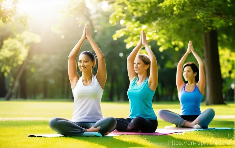 레저스포츠지도자 업무에서 활용 가능한 최신 트렌드 - **Prompt 1: Personalized Coaching in a Serene Setting**
"A diverse group of adults of varying ag...